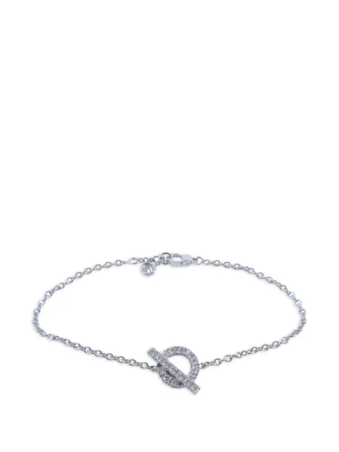 Hermès Pre-Owned pulsera con diamantes