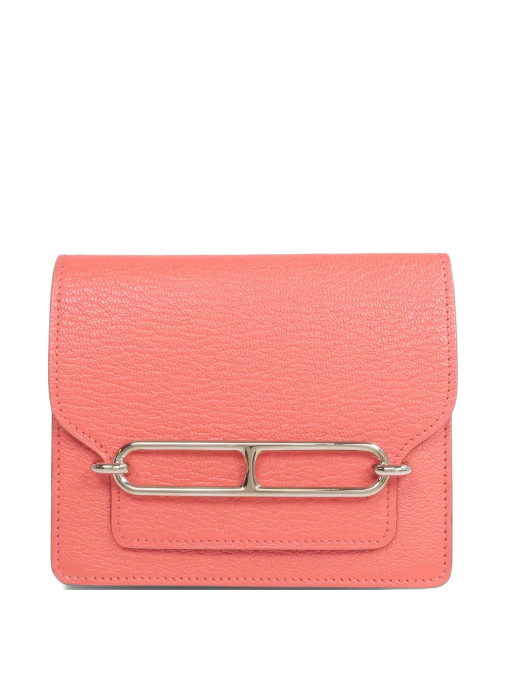 Hermès Pre-Owned Roulis Slim goatskin wallet - Rosso