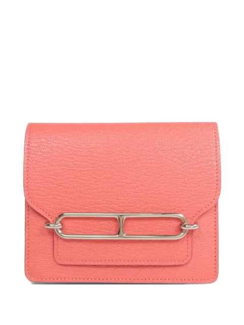 Hermès Pre-Owned Roulis Slim goatskin wallet