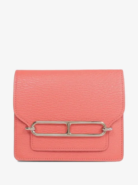 Hermès Pre-Owned Roulis Slim goatskin wallet