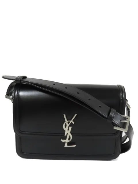 Saint Laurent Pre-Owned logo-detail leather shoulder bag