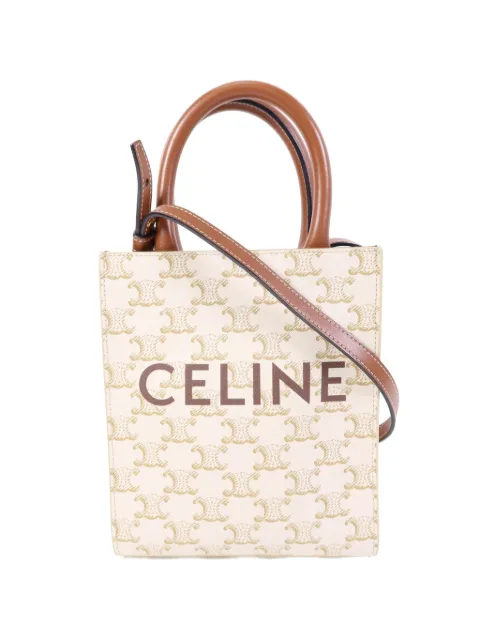 Celine Pre-Owned Triomphe logo Cabas tote bag