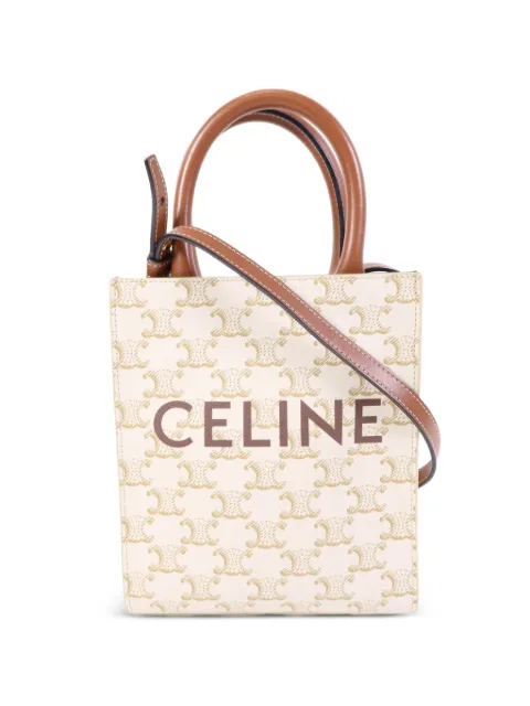 Celine Pre-Owned Triomphe logo Cabas tote bag