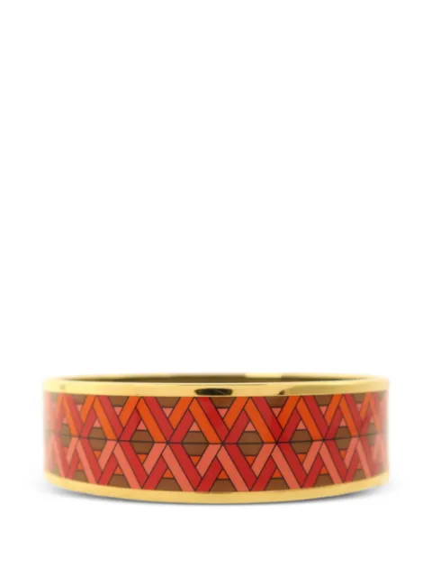 Hermès Pre-Owned Cartes a Jouer enamel bracelet