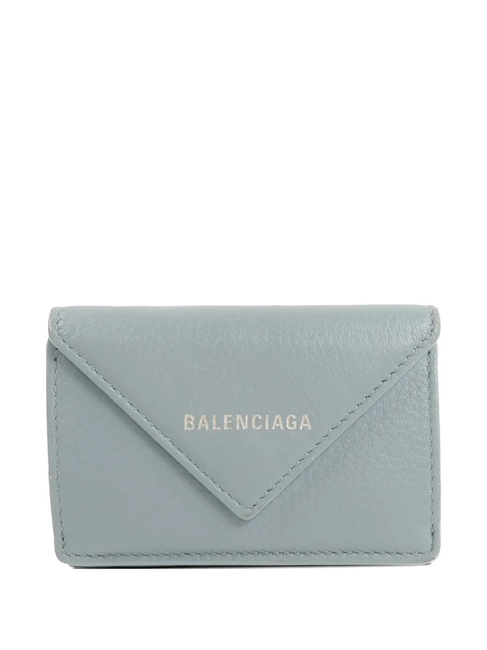 Balenciaga Pre-Owned tri-fold compact wallet - Blu