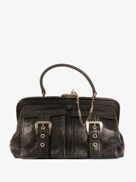 Celine Pre-Owned شنطة عملية جلد بمشبك