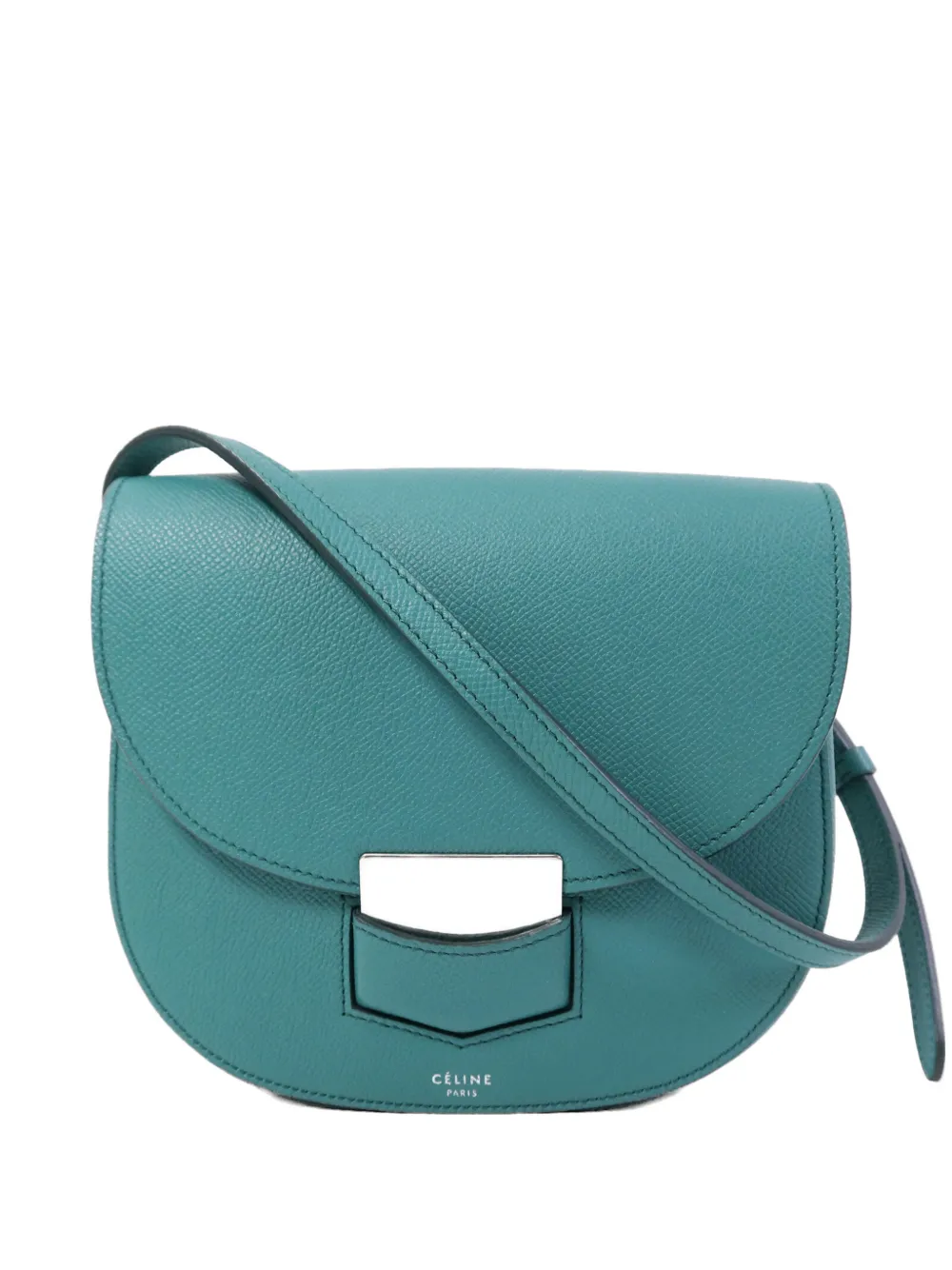 Celine Pre-Owned Trotteur shoulder bag - Verde