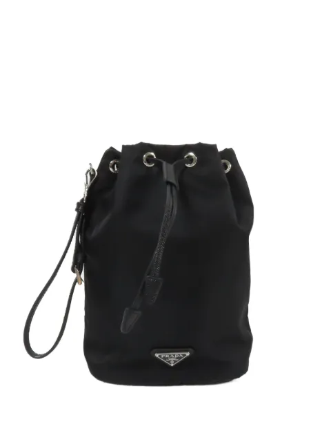Prada Pre-Owned Re-Nylon clutch bag