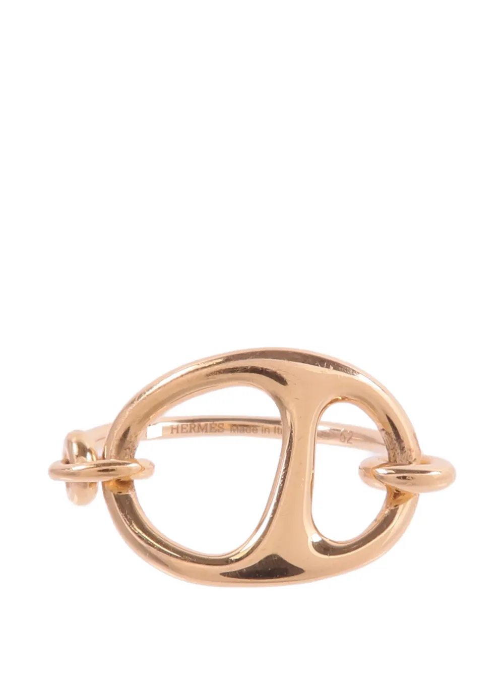 Hermès Pre-Owned Chaine d'ancre Punk ring - Oro