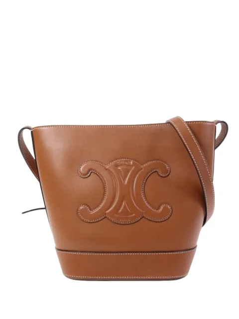 Celine Pre-Owned Triomphe bucket bag