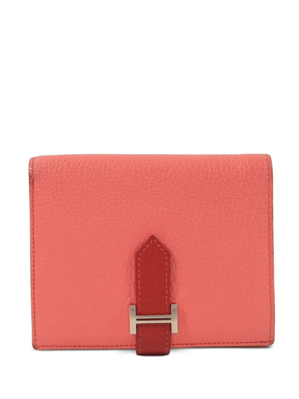 Hermès Pre-Owned 2011 Bearn leather wallet - Rosa