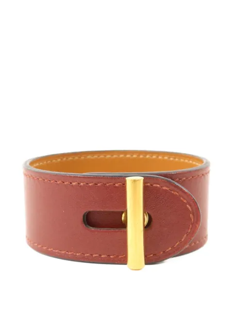 Hermès Pre-Owned Cuir Hydra leather bracelet