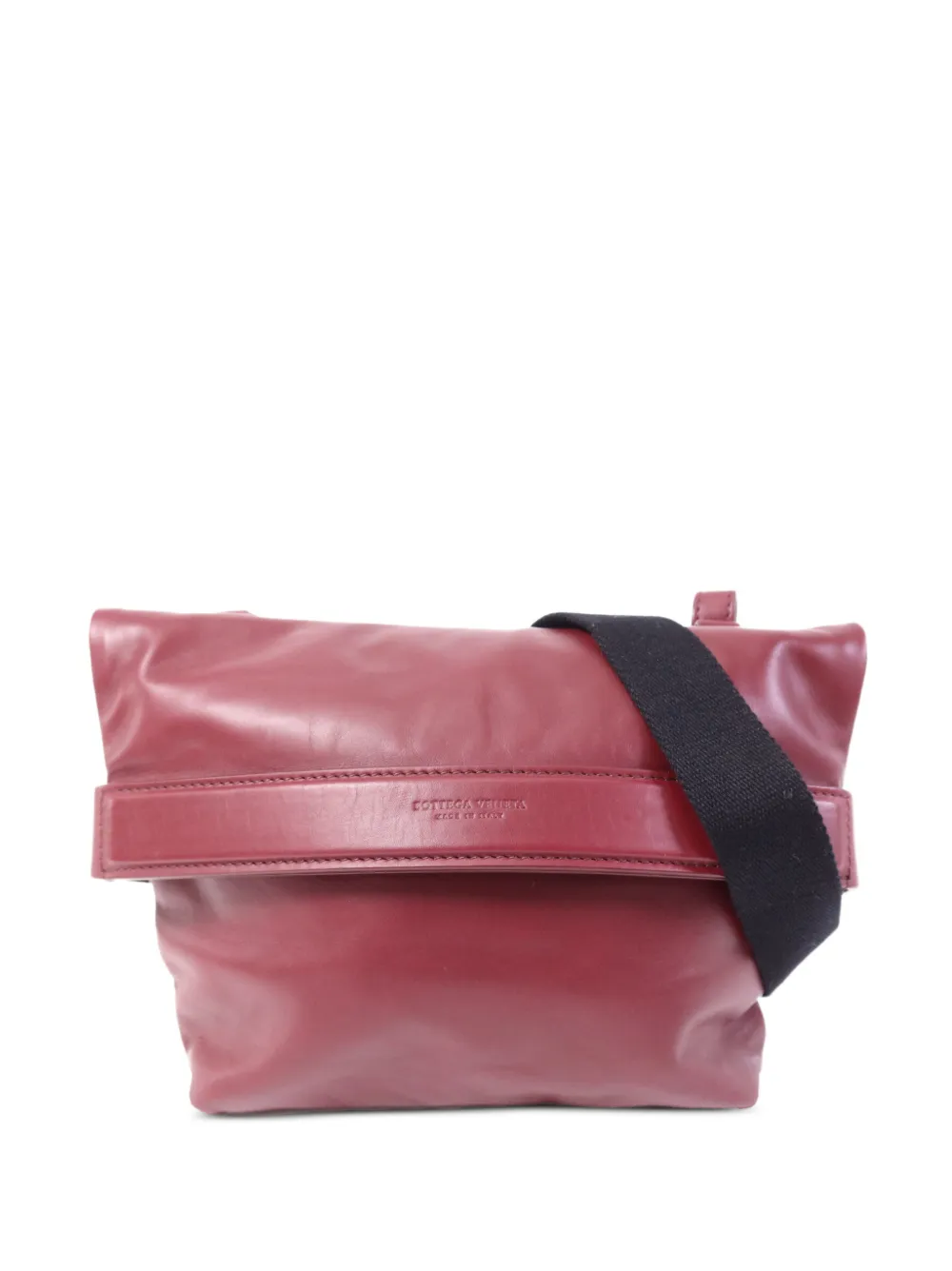 Bottega Veneta Pre-Owned Marco Poio leather messenger bag - Rot