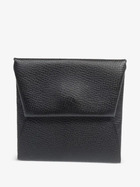 Hermès Pre-Owned 2024 Bastia leather coin purse