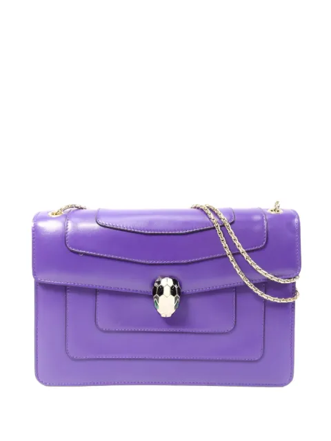Bvlgari Pre-Owned medium Serpenti Forever chain-strap calfskin shoulder bag