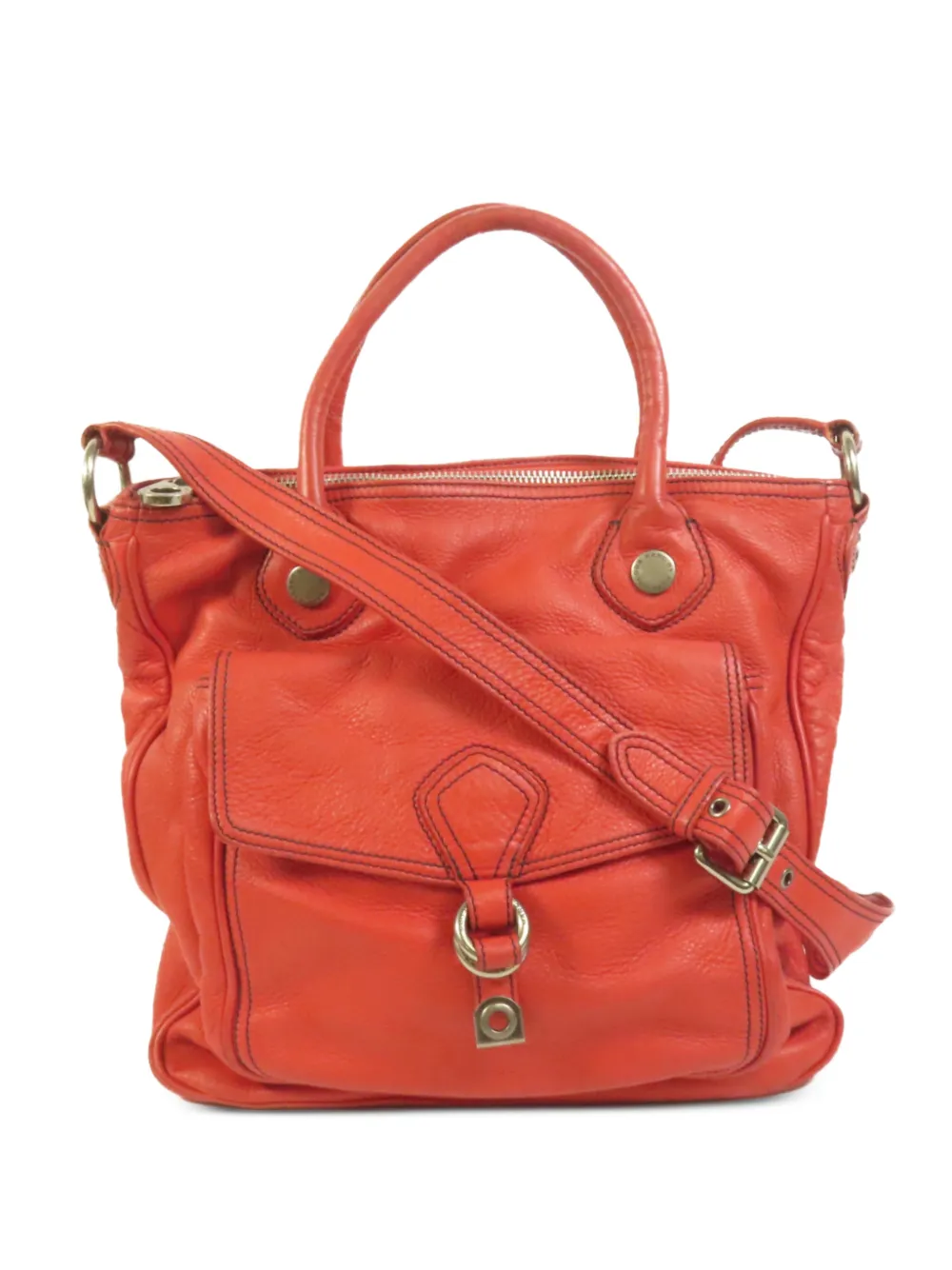 Marc Jacobs Vintage front flap tote bag - Rosso