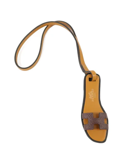Hermès Pre-Owned Oran nano Epsom leather bag charm