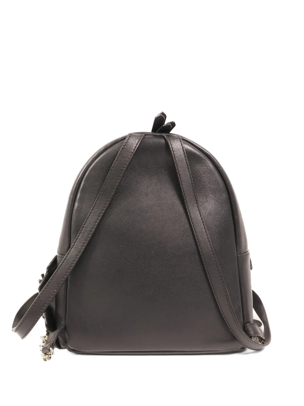 Fendi Pre-Owned Roma floral-embellished backpack - Black