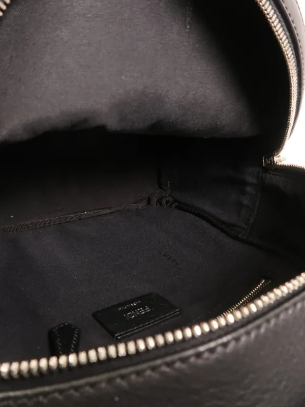 Fendi Pre-Owned Roma floral-embellished Backpack | Black | FARFETCH