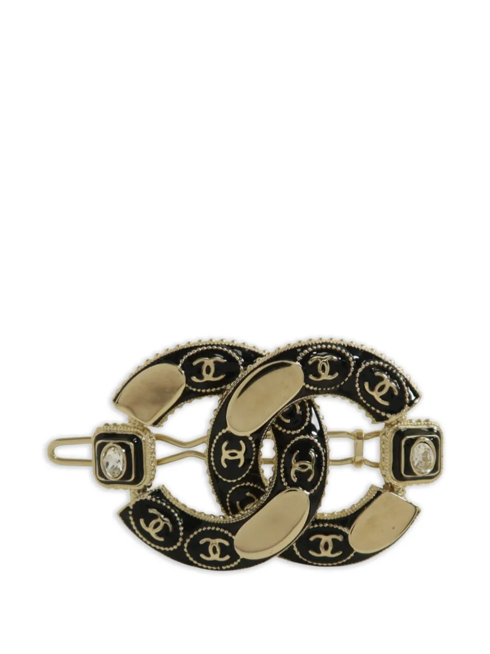CHANEL Pre-Owned CC hair clip - Oro