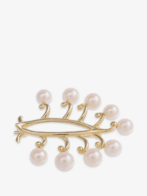 Mikimoto pearl brooch