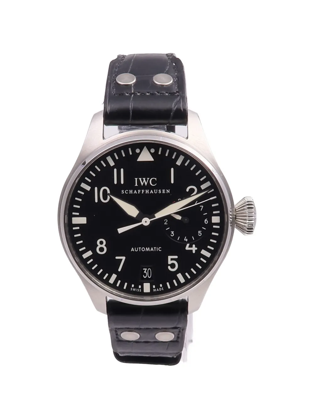 IWC Schaffhausen Big Pilot 7Days Power Reserve 46mm watch - Nero
