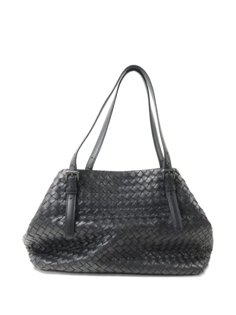 Bottega Veneta Pre-Owned Intrecciato buckle-detail shoulder bag