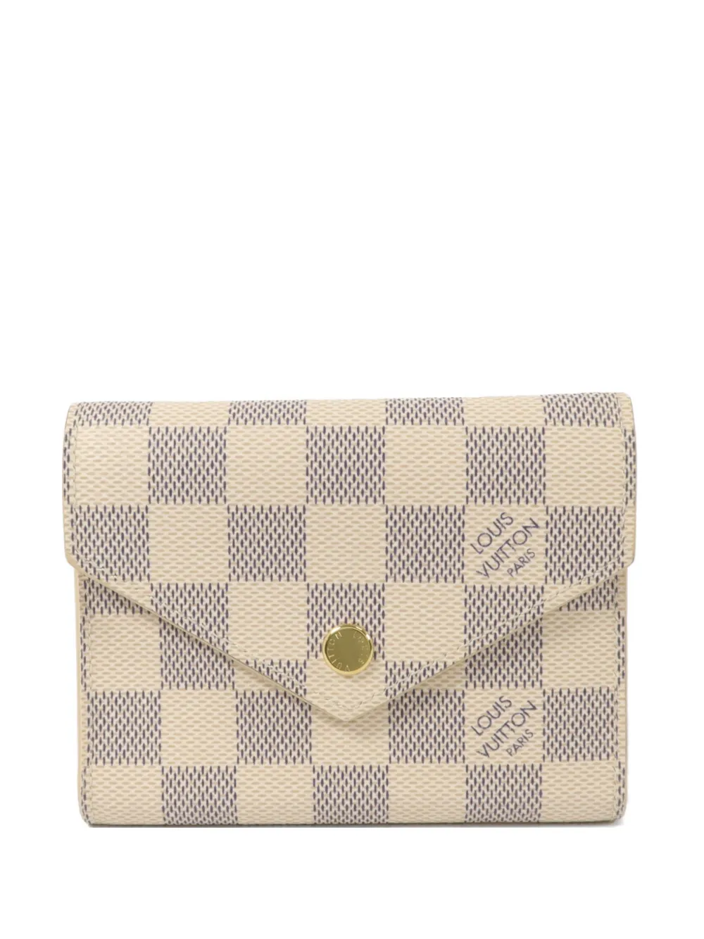 Louis Vuitton Pre-Owned Victorine Damier Azur wallet - Toni neutri