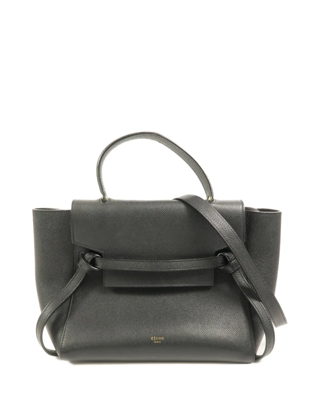 Celine Pre-Owned Micro Belt shoulder bag - Black