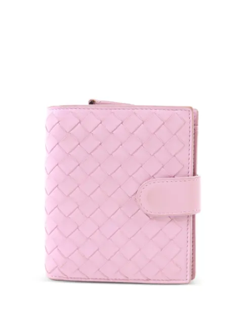 Bottega Veneta Pre-Owned Intrecciato-vævet foldepung