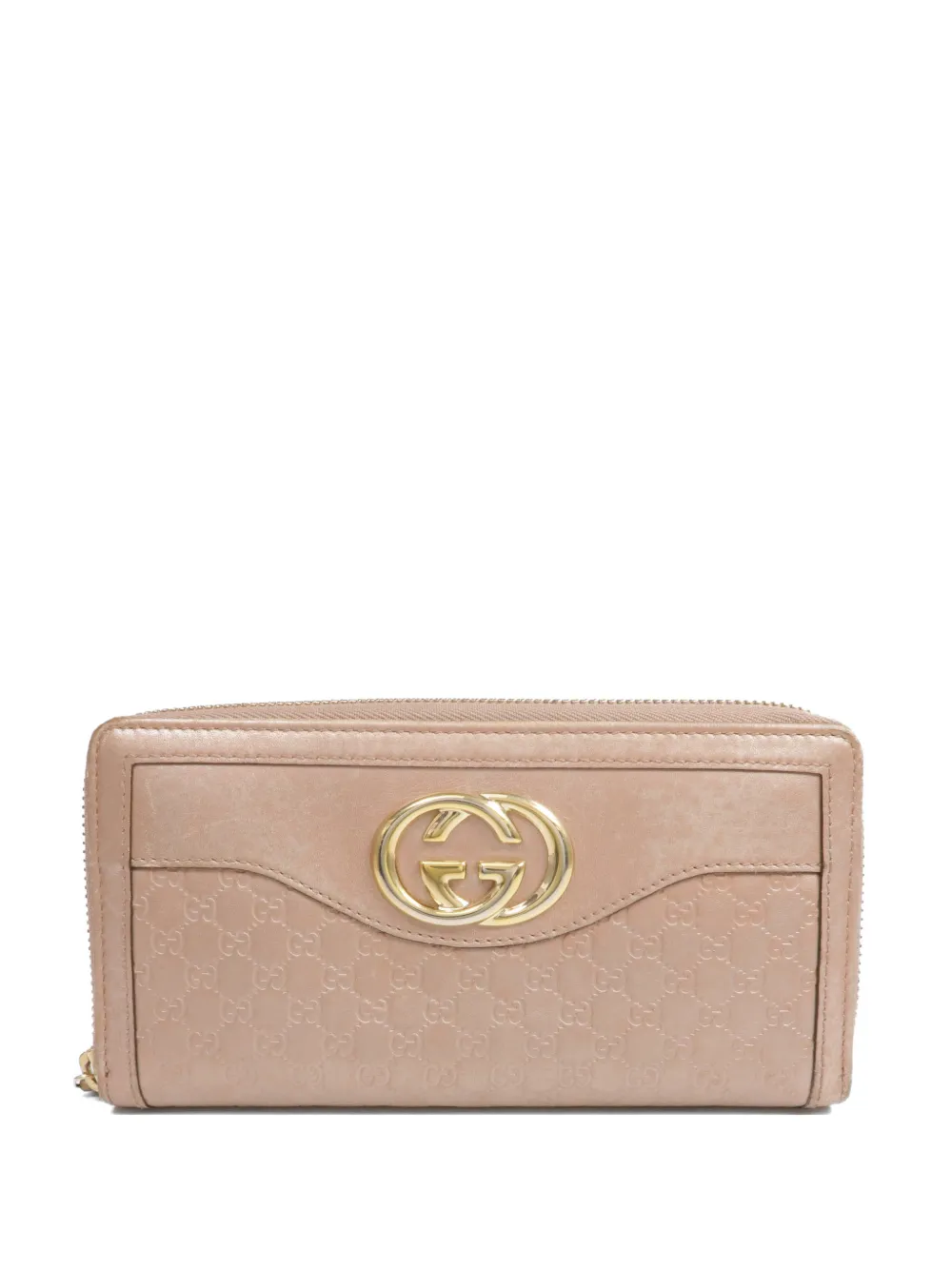 Gucci Pre-Owned GG GHW long wallet - Toni neutri