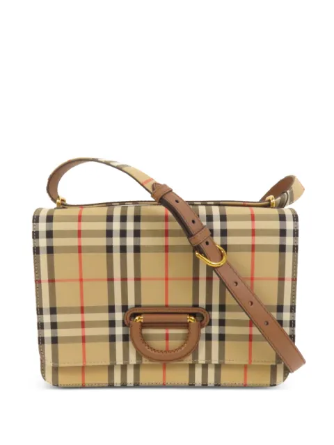 Burberry Pre-Owned Check D-ring shoulder bag