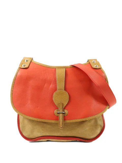 Balenciaga Pre-Owned suede leather shoulder bag