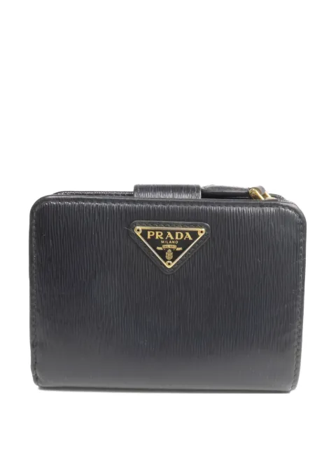 Prada Pre-Owned textured leather wallet