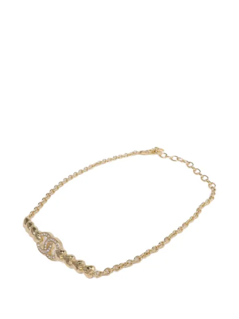 CHANEL Pre-Owned CC heart necklace