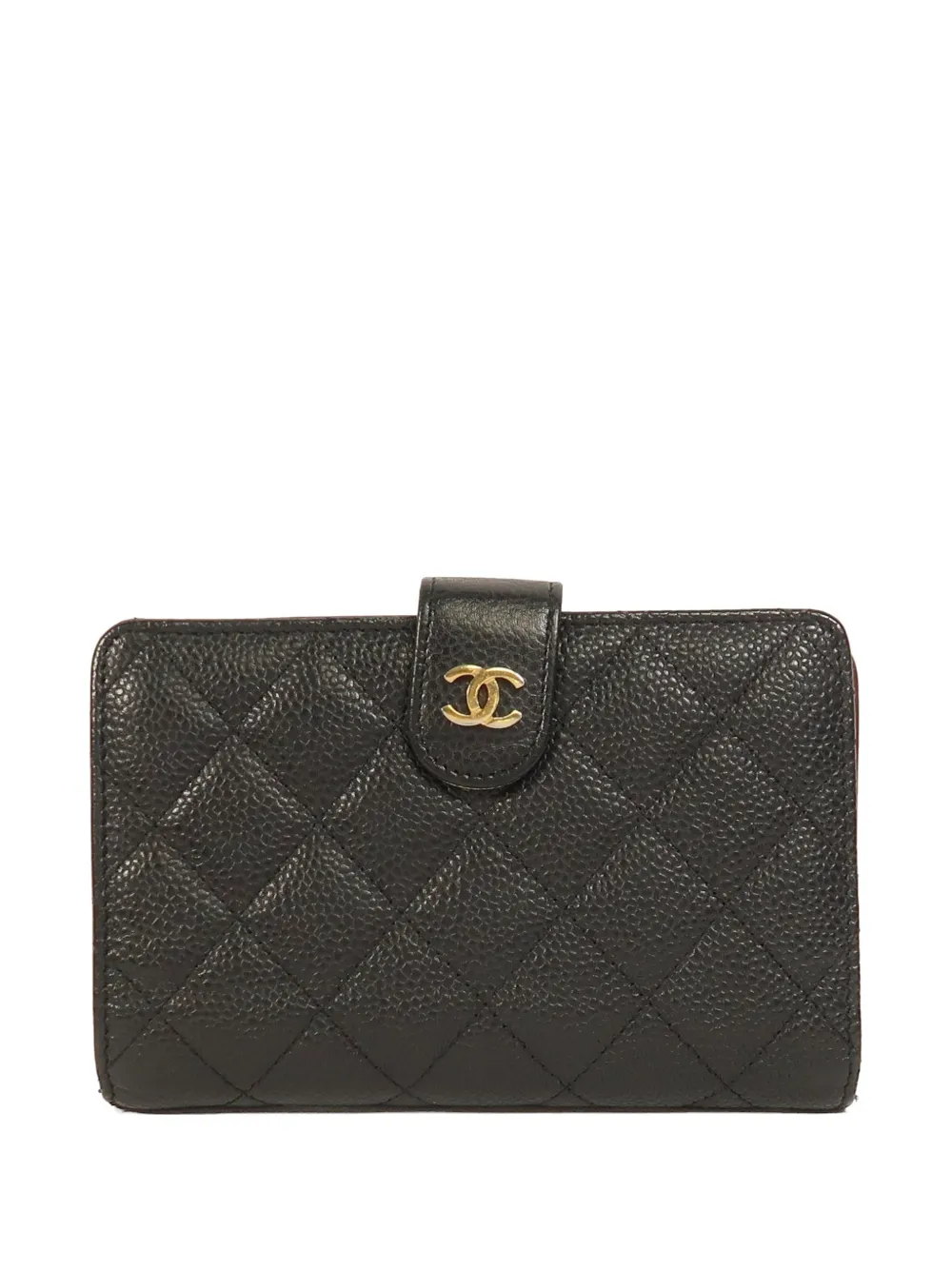 CHANEL Pre-Owned CC quilted wallet - Schwarz