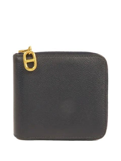 Hermès Pre-Owned Evercolor leather zipper wallet