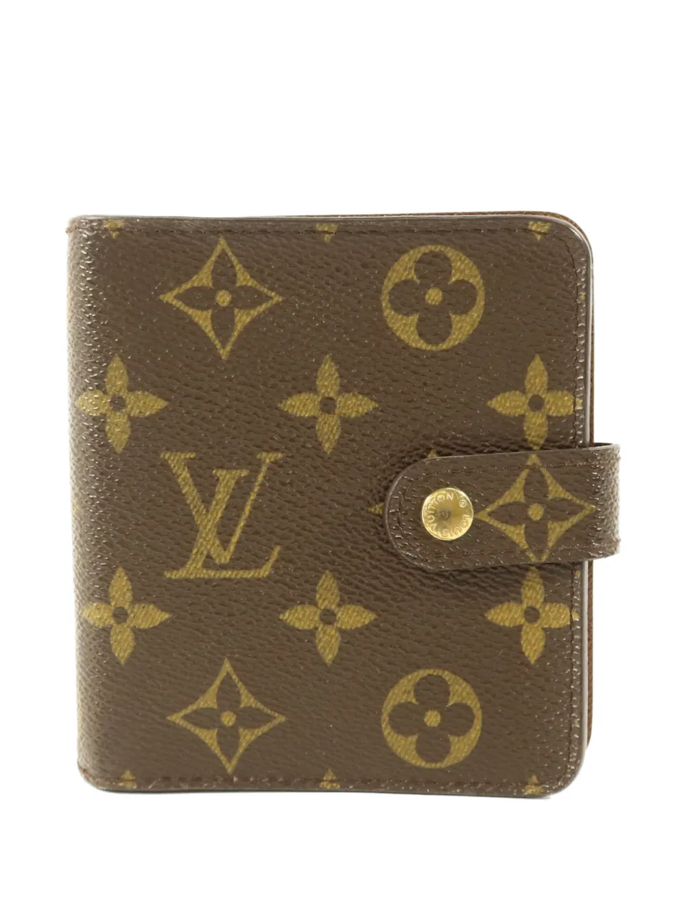 Louis Vuitton Pre-Owned Monogram canvas zip-around wallet - Braun