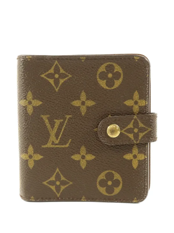 Louis Vuitton Pre-owned Monogram Canvas Zip-around Wallet in Brown