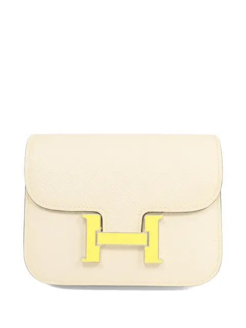 Hermès Pre-Owned 2022 Constance Epsom leather wallet