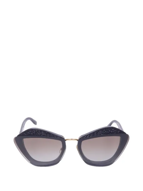 Miu Miu Pre-Owned geometric sunglasses