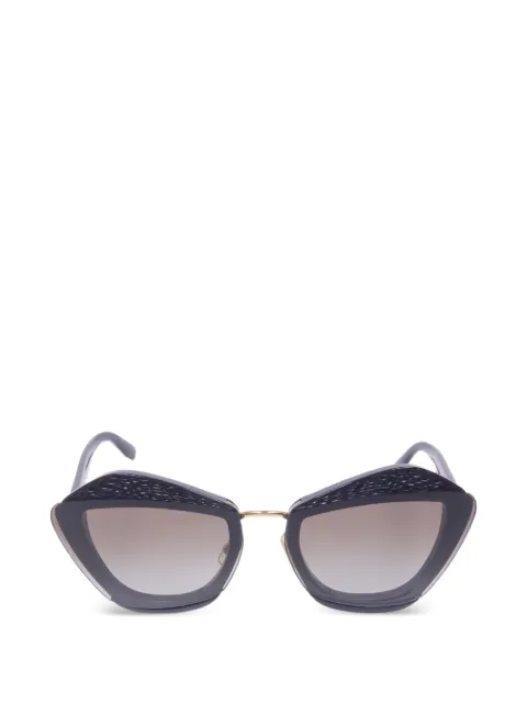 Miu Miu Pre-Owned Occhiali da sole geometrici