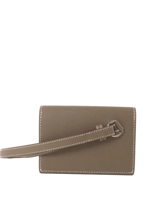 Hermès Pre-Owned 2024 Kelly Pocket Slim wallet