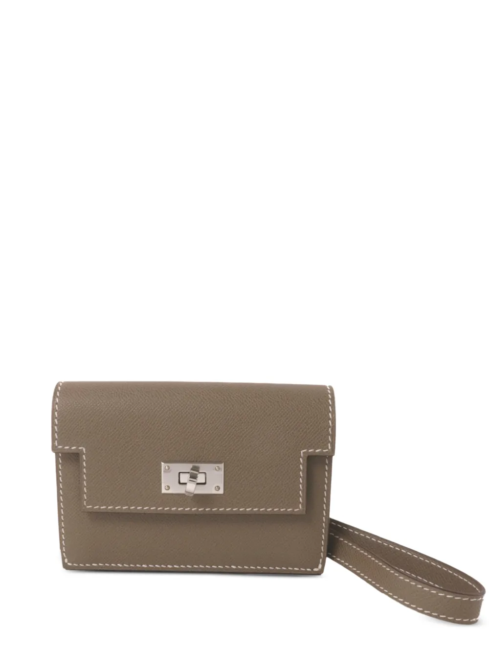 Hermès Pre-Owned 2024 Kelly Pocket Slim wallet - Nude
