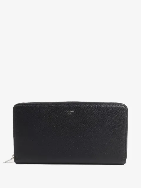Celine Pre-Owned grained leather wallet