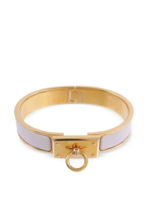Hermès Pre-Owned Clic Anneau enamel bracelet