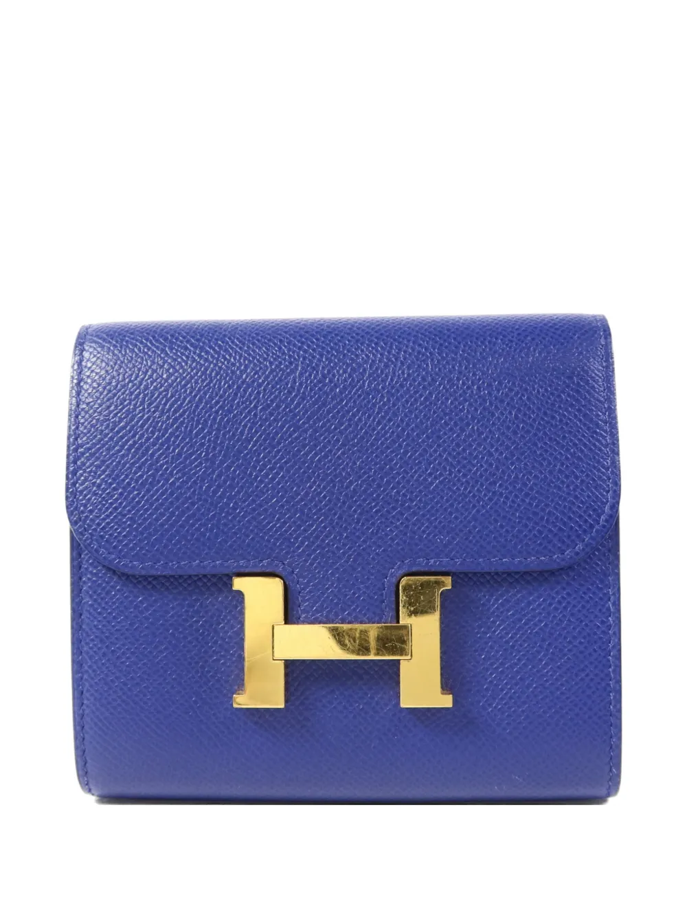Hermès Pre-Owned Constance leather wallet - Blu