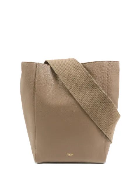Celine Pre-Owned Sangle leather bucket bag