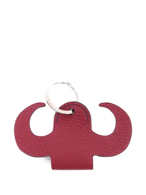 Hermès Pre-Owned Clemence Epsom leather key holder charm