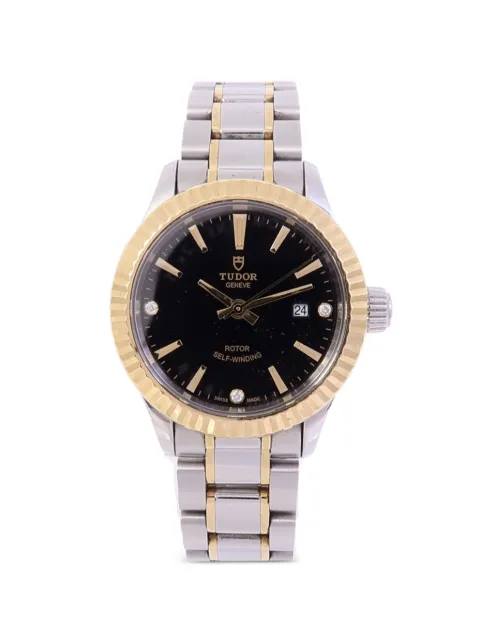 TUDOR 28mm fluted-bezel watch